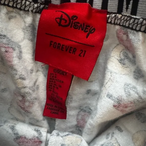 Disney x forever 21 f21 collab Mickey Mouse pajama Lounge Pants